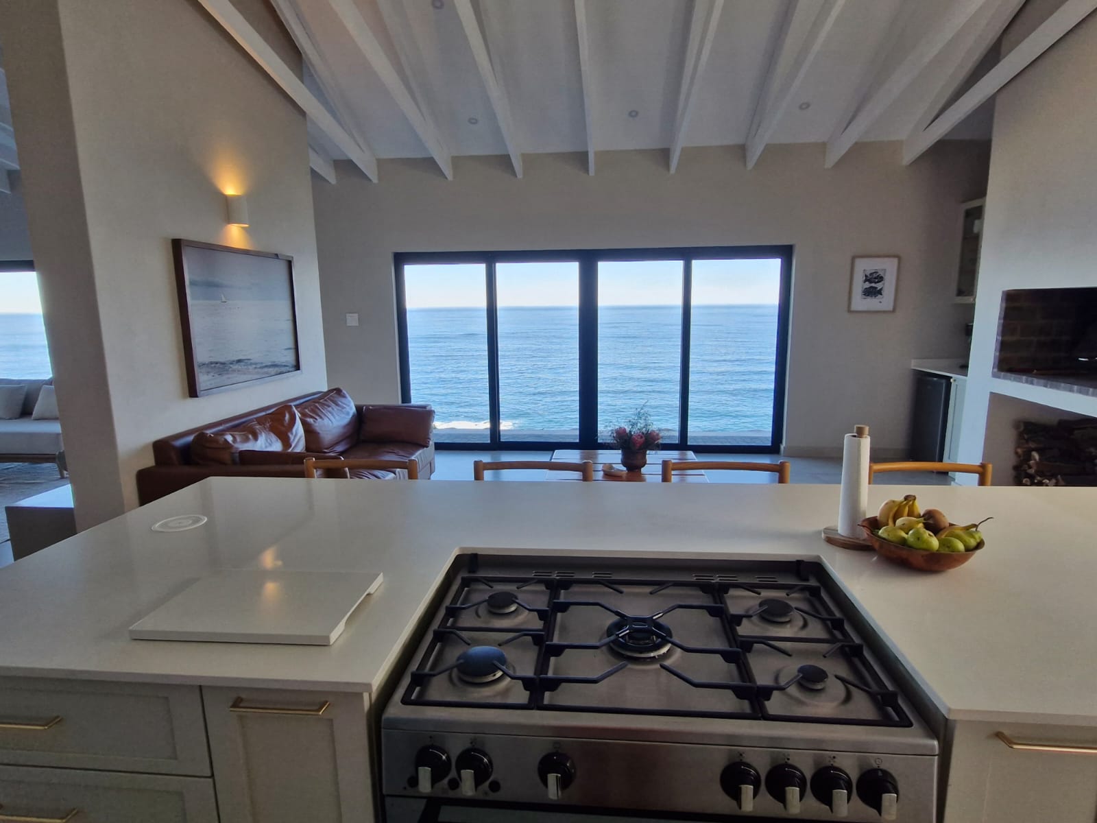 Kitchen with Ocean Views — Tsitsikamma House