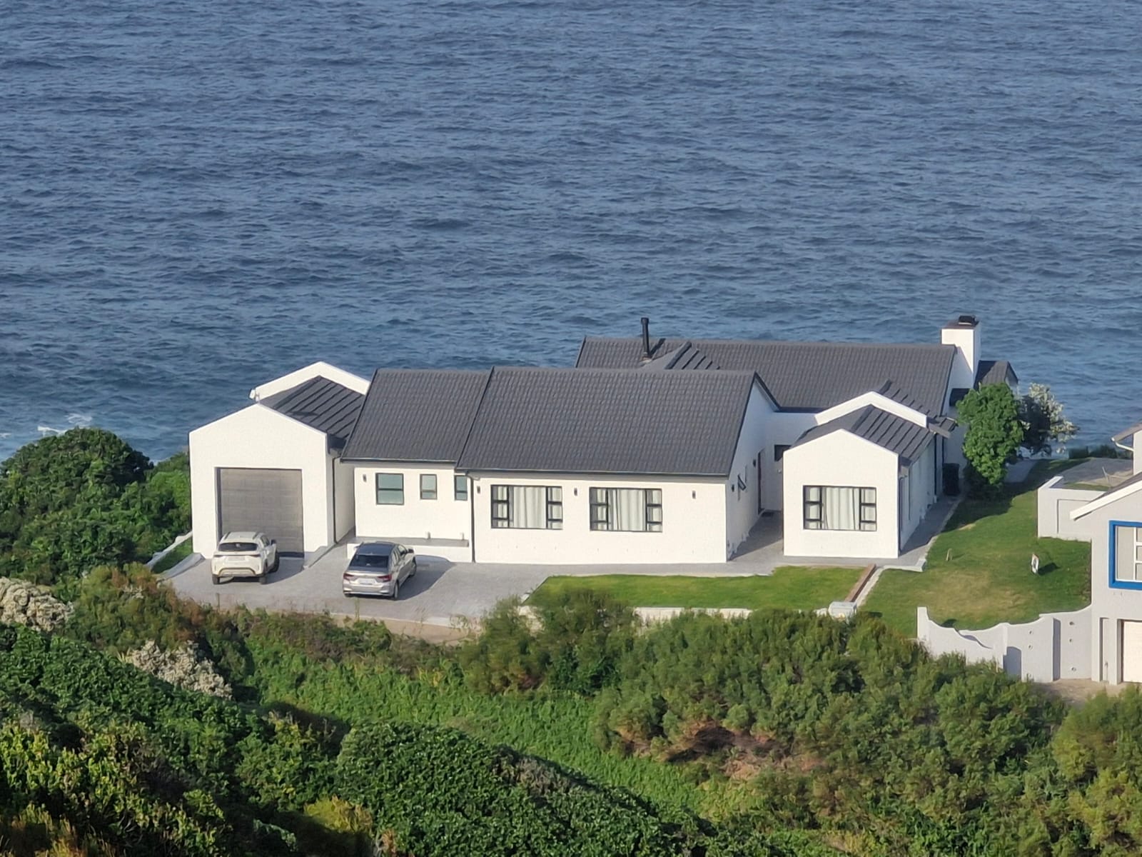 Oceanfront House from Above — Tsitsikamma House